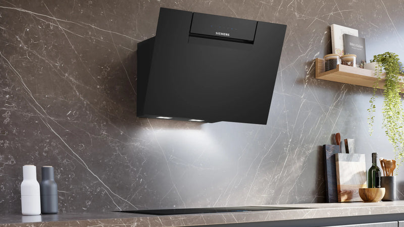 Siemens iQ300 Wall-Mounted Cooker Hood 60 cm (LC67KFN60) – iQdrive Motor, Home Connect, Black Glass-6