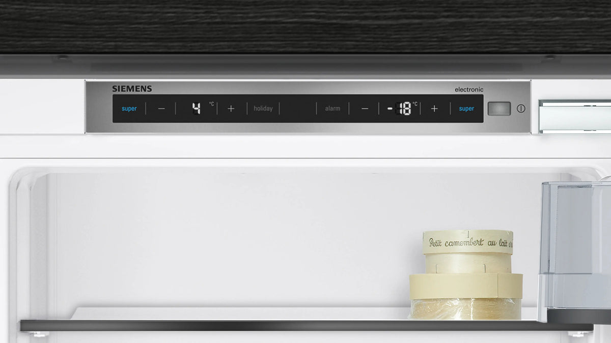 Siemens iQ500 Built-in Fridge-Freezer with Freezer at Bottom 177.2 x 55.8 cm Flat Hinge – KI86NSF30I-6