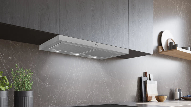 Siemens iQ300 Telescopic Cooker Hood 90 cm (LI97SA531I) – iQdrive Motor, Silver Metallic-5