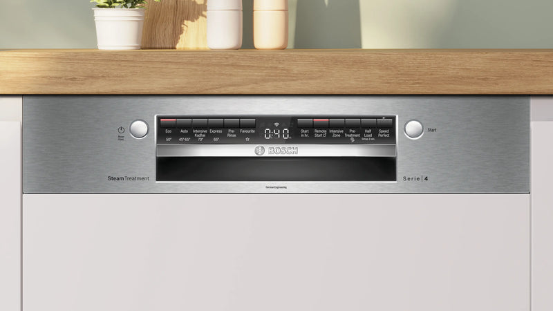 Bosch SMI4IKS00I 60 cm Semi-Integrated Built-in Dishwasher-8