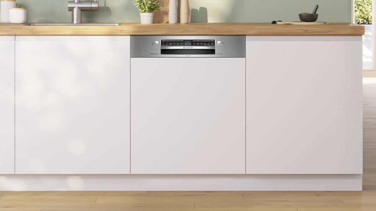Bosch SMI4IKS00I 60 cm Semi-Integrated Built-in Dishwasher-2