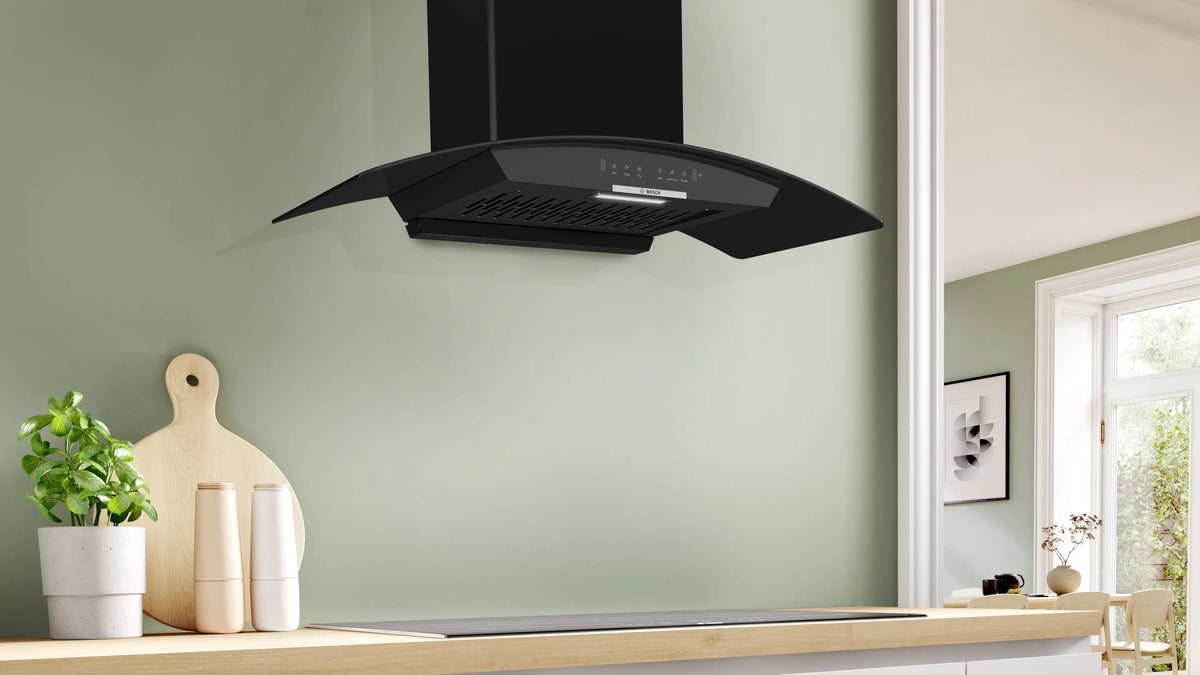 Bosch DWA98IJ60I 90 cm Wall Mounted Chimney with Oil Collector Filter-5