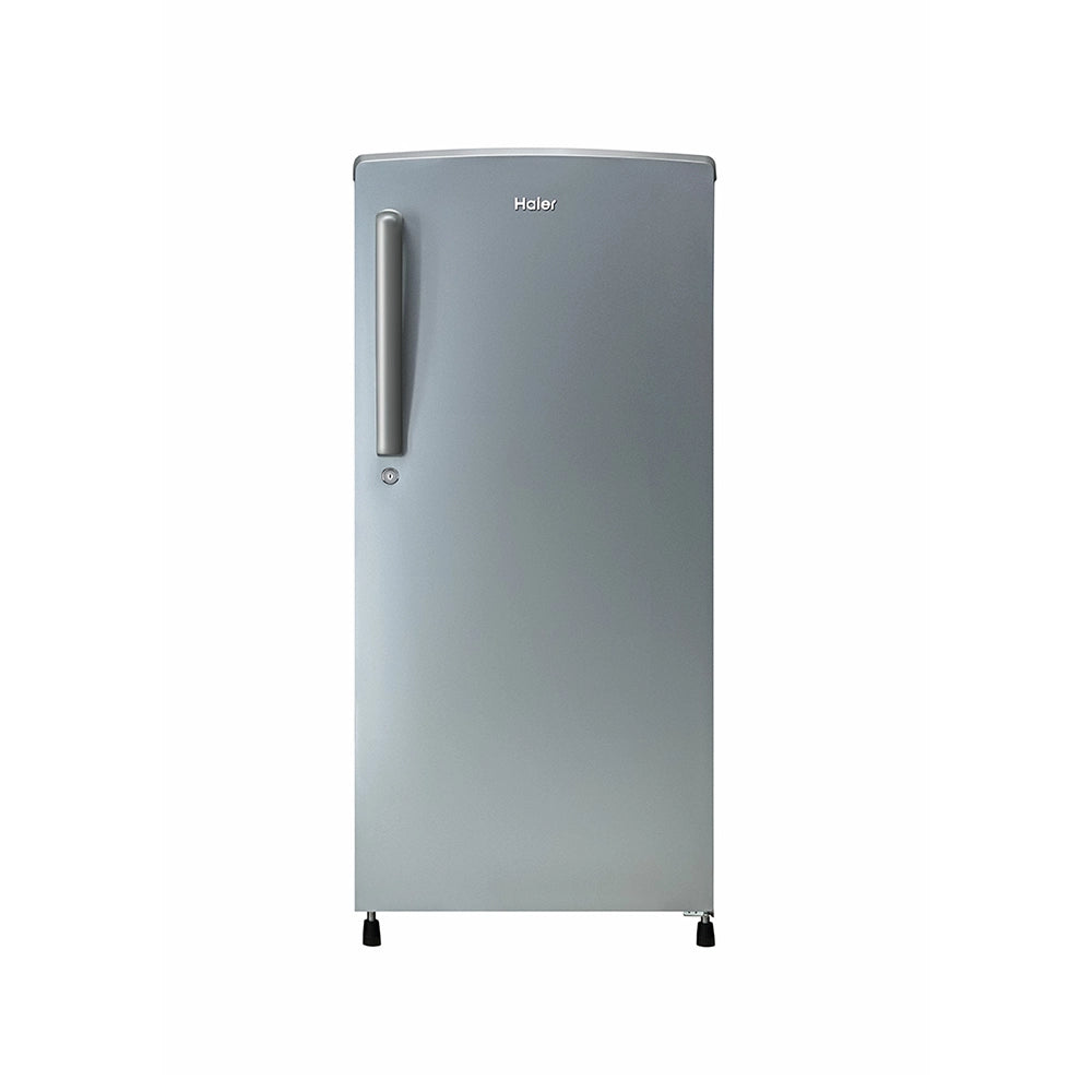 Haier 185L 1 Star Moon Silver Single Door Refrigerator | HRD-2061SMSA-N