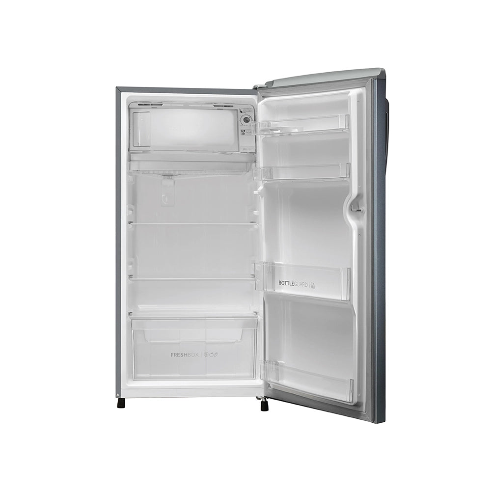 Haier 185L 1 Star Moon Silver Single Door Refrigerator | HRD-2061SMSA-N-5