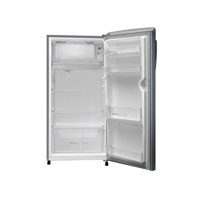 Haier 185L 1 Star Moon Silver Single Door Refrigerator | HRD-2061SMSA-N-5
