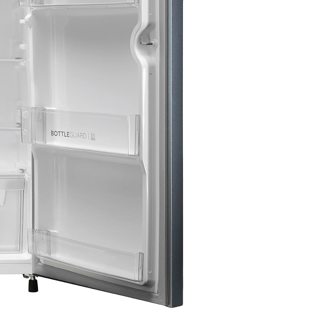 Haier 185L 1 Star Moon Silver Single Door Refrigerator | HRD-2061SMSA-N-9