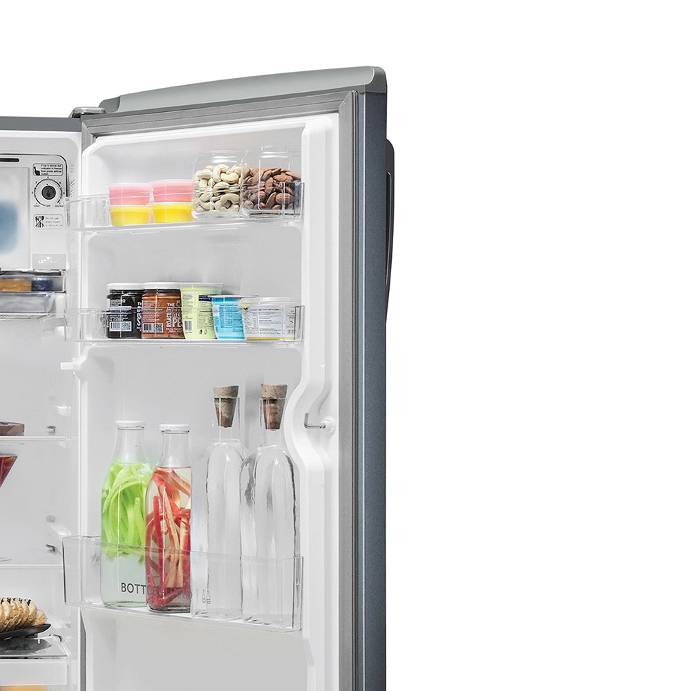 Haier 185L 1 Star Moon Silver Single Door Refrigerator | HRD-2061SMSA-N-10