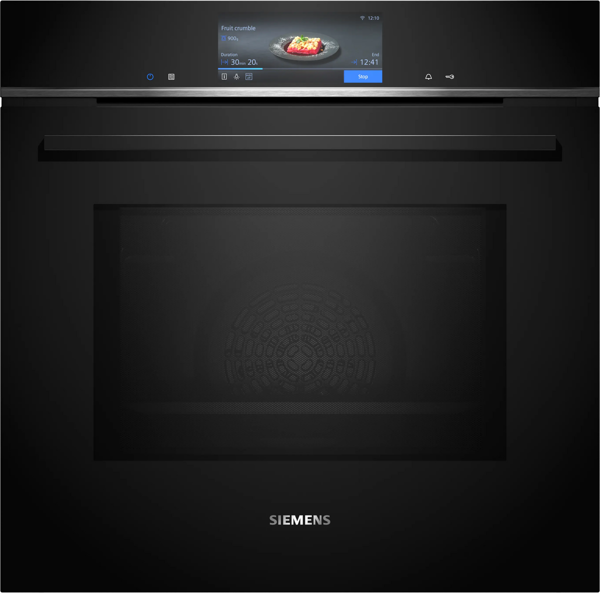 Siemens iQ700 Built-in Oven with Microwave Function 60 x 60 cm Black – HM778GNB1I