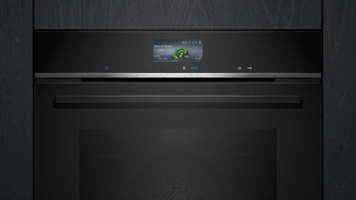 Siemens iQ700 Built-in Oven 60 x 60 cm Black – HB736G1B1