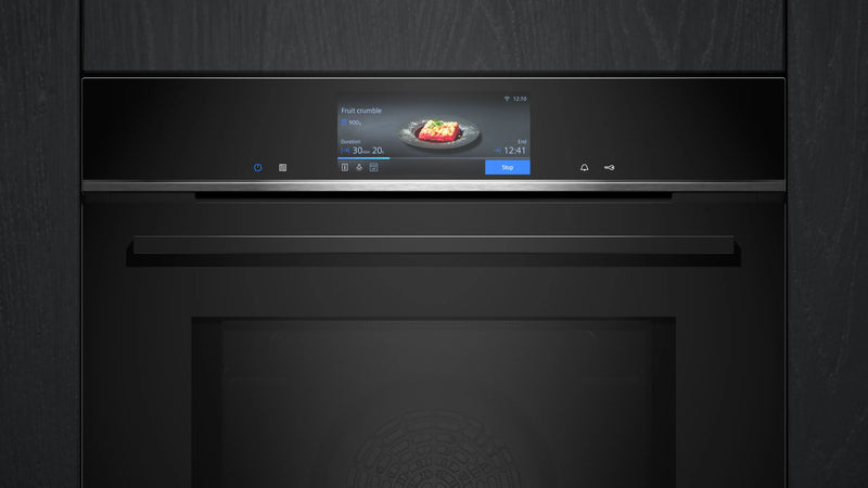 Siemens iQ700 Built-in Oven with Microwave Function 60 x 60 cm Black – HM778GNB1I-2