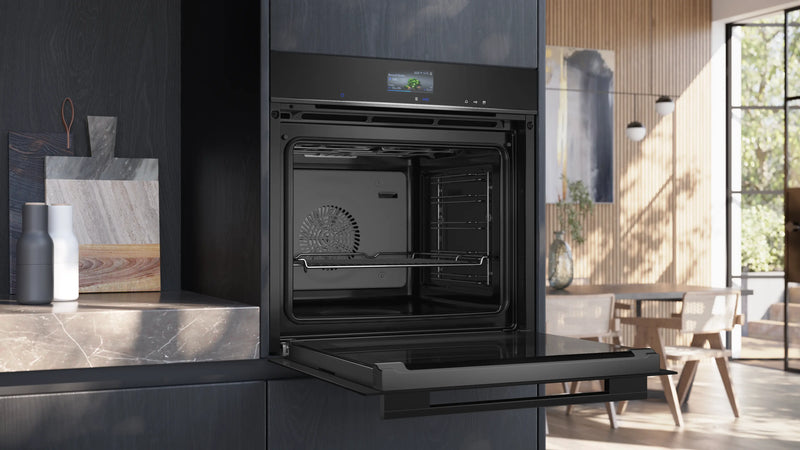 Siemens iQ700 Built-in Oven with Steam Function 60 x 60 cm Black – HS736G3B1I-5