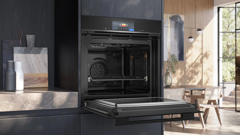 Siemens iQ700 Built-in Oven with Microwave Function 60 x 60 cm Black – HM778GNB1I-4