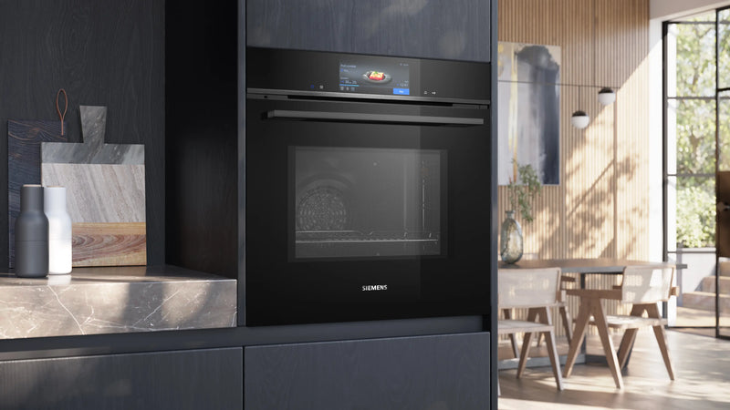 Siemens iQ700 Built-in Oven with Microwave Function 60 x 60 cm Black – HM778GNB1I-5
