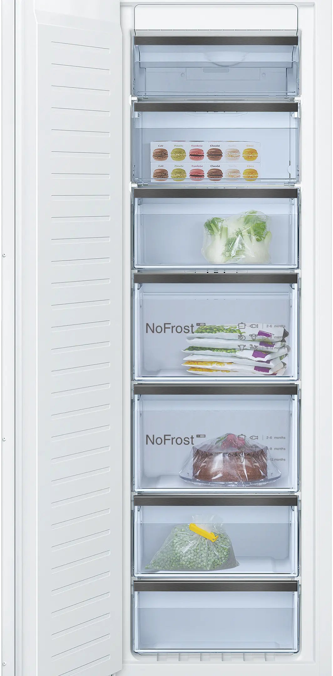 Bosch GIN81HD31I Built-in Upright Freezer with Advanced Freezing Technology-1