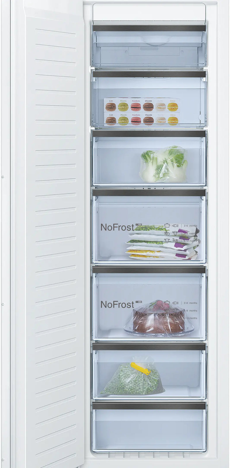 Bosch GIN81HD31I Built-in Upright Freezer with Advanced Freezing Technology-1