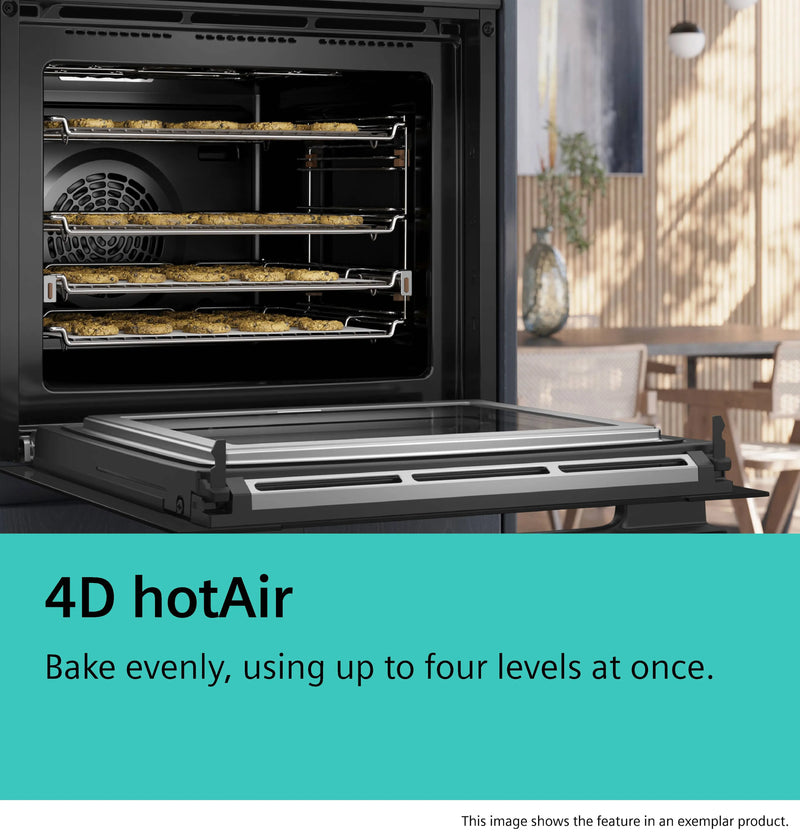 Siemens iQ700 Built-in Oven 60 x 60 cm Black – HB736G1B1-7