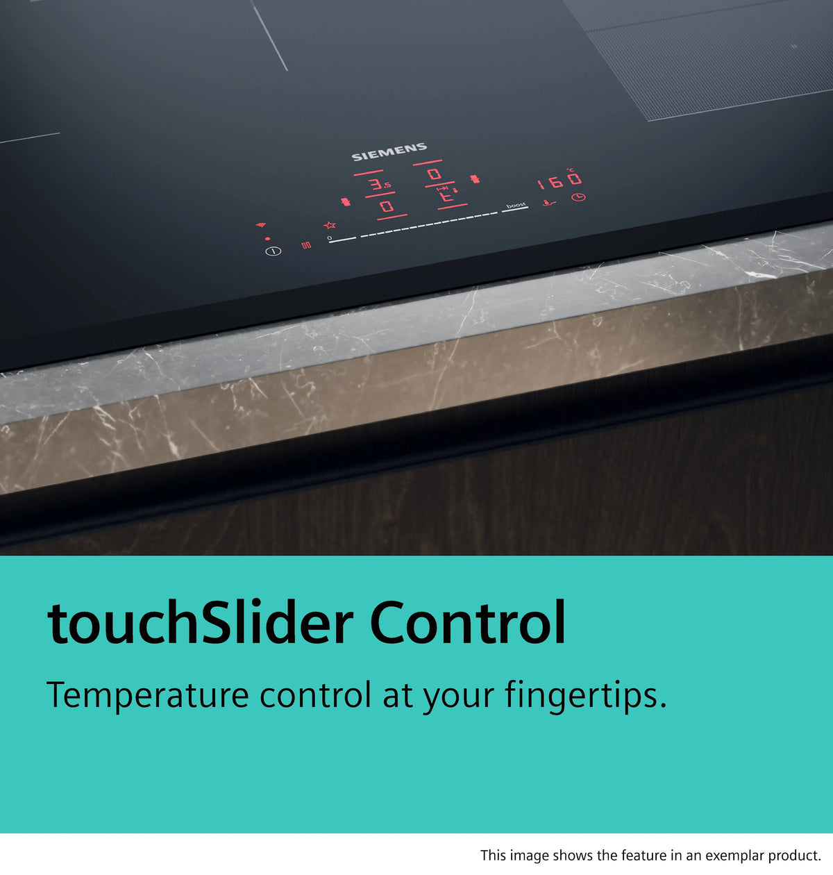 Siemens iQ700 Flex Induction Cooktop 30 cm (EX375FXB5I) – FlexInduction, powerBoost, touchSlider Control-6