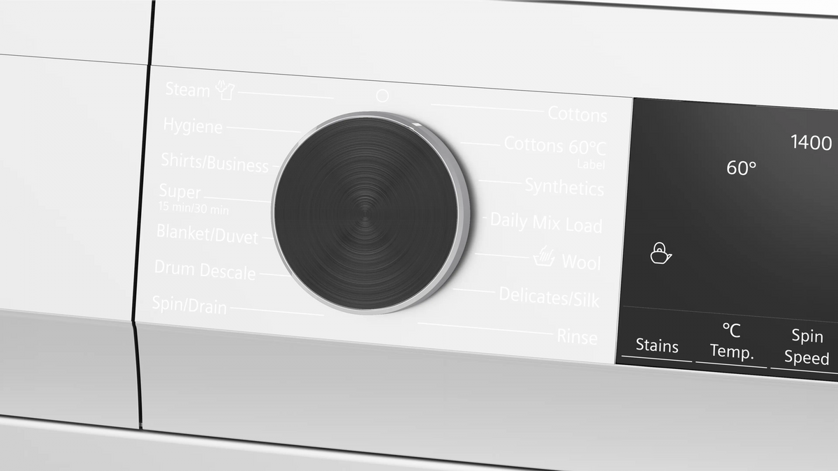 Siemens iQ500 9 Kg Front Load Washing Machine (WG44A2Z0IN) – 1400 RPM, iQdrive Motor, waterPerfect Plus, LED Display, White-3