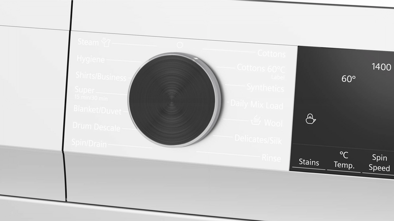 Siemens iQ500 9 Kg Front Load Washing Machine (WG44A2Z0IN) – 1400 RPM, iQdrive Motor, waterPerfect Plus, LED Display, White-3
