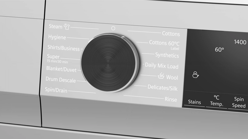 Siemens iQ500 9 Kg Front Load Washing Machine (WGSiemens iQ700 9 Kg Front Load Washing Machine (WG44A2ZSIN) – 1400 RPM, iQdrive Motor, waterPerfect Plus, Silver44A2Z0IN) – 1400 RPM, iQdrive Motor, waterPerfect Plus, White-3