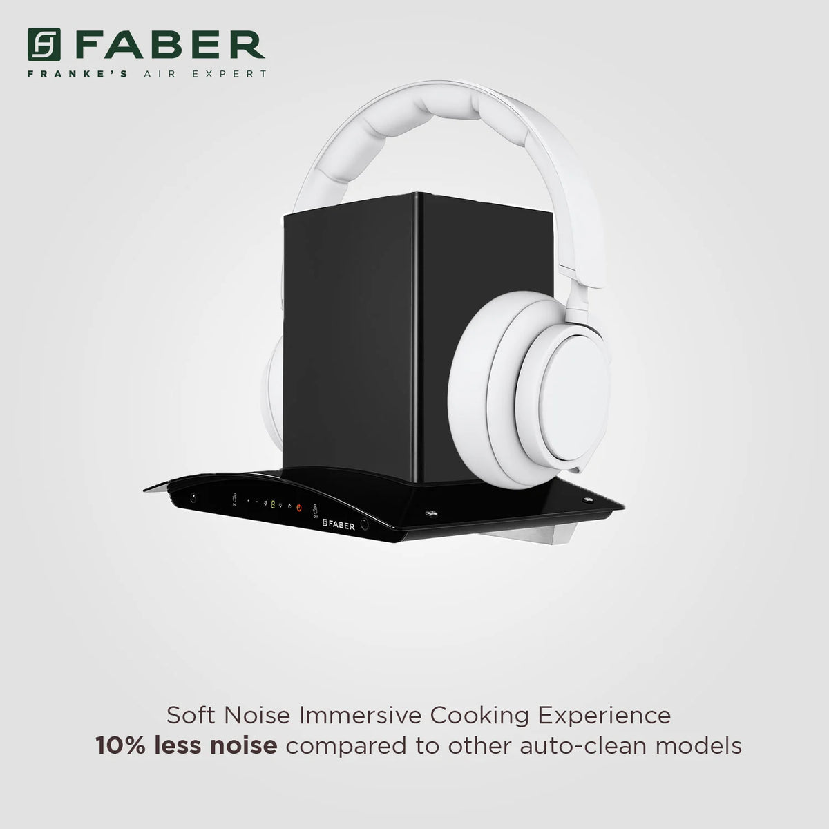 Faber Mystic BLDC FL HC BK  Wall-Mounted Chimney – 1500 m³/hr Suction, Heat Auto-Clean, Touch & Gesture Control-13