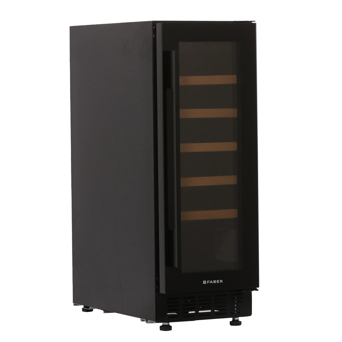 Faber FWC JCF-58 Wine Cooler – 20 Bottle Capacity, Single Zone Cooling, Touch LED Display, Wooden Shelves, Built-in / Freestanding-5