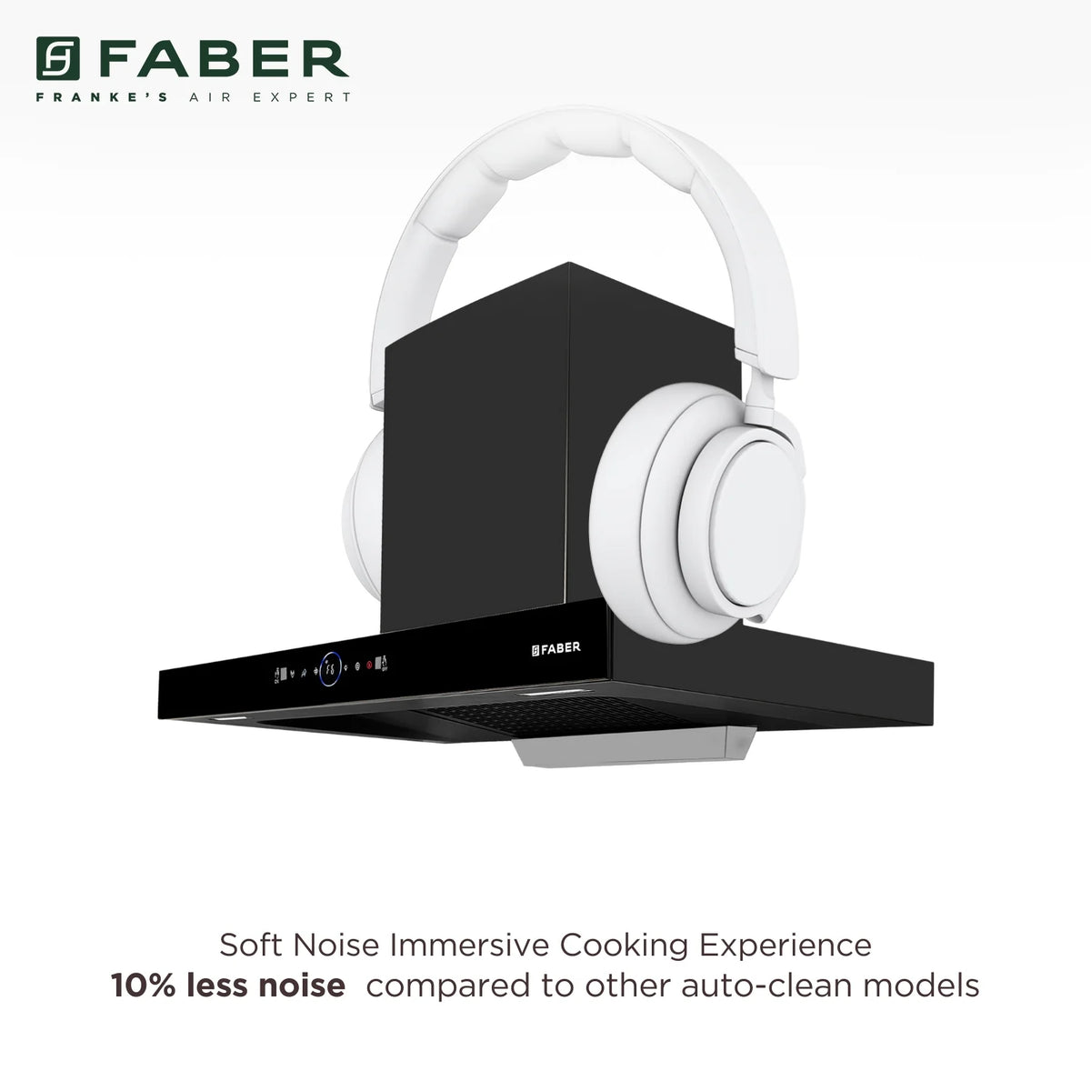Faber Dazzle BLDC FL HC BK Wall-Mounted Chimney – 1500 m³/hr Suction, Heat Auto-Clean & Gesture Control-12