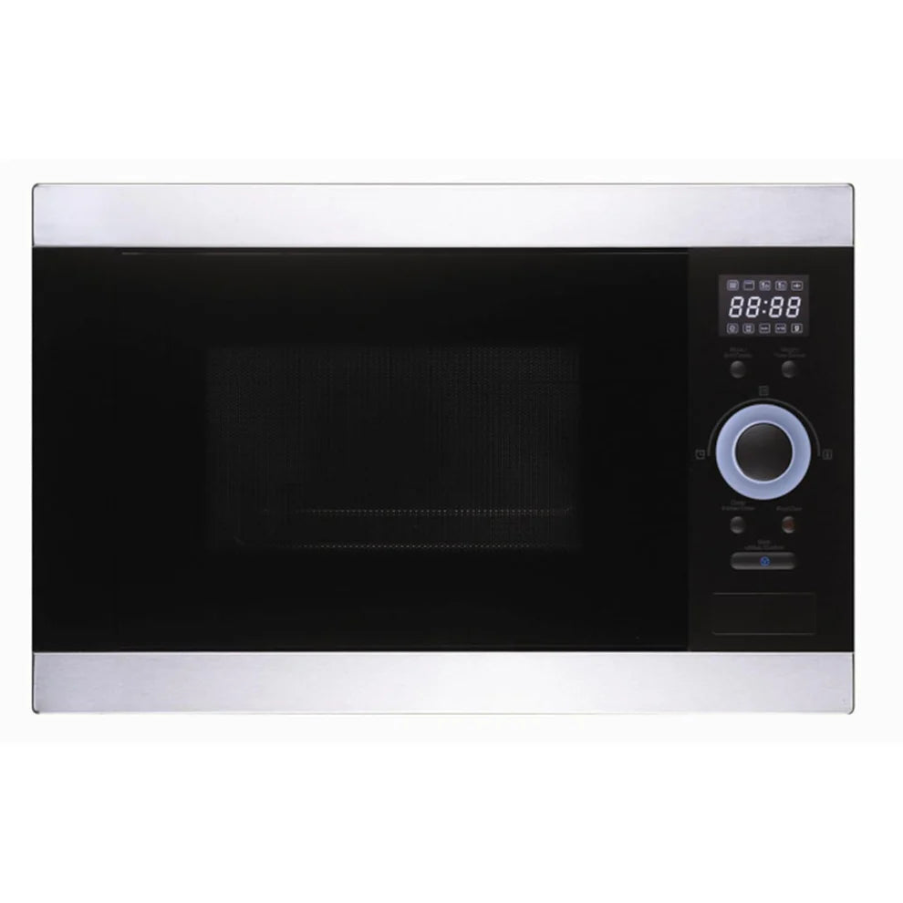 Carysil Built-In Microwave MWO-02 – 25L Capacity, Soft Button Control, Microwave + Grill + Convection, 10 Auto Cook Menu, Multi-Stage Cooking, Stainless Steel Black Finish-1