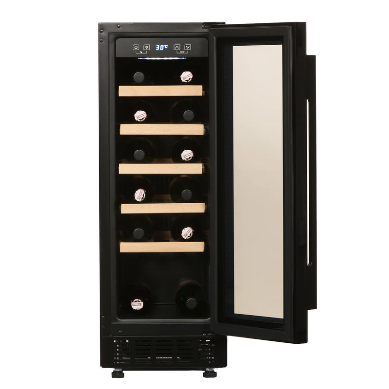 Faber FWC JCF-58 Wine Cooler – 20 Bottle Capacity, Single Zone Cooling, Touch LED Display, Wooden Shelves, Built-in / Freestanding-9
