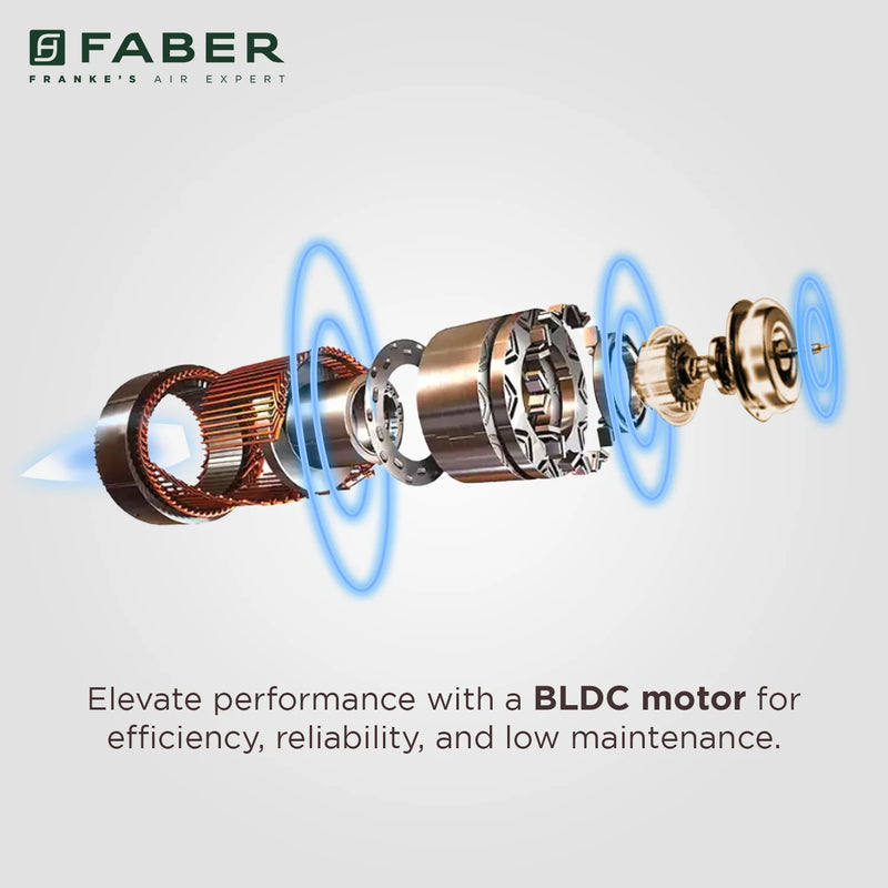 Faber Bloom FL BK 90 cm Island Chimney – 1500 m³/hr Powerful Suction, Touch & Gesture Control-11