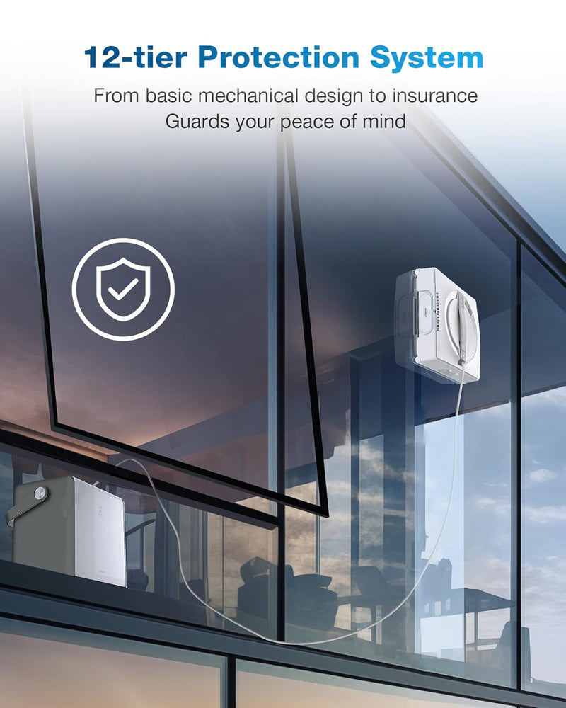 ECOVACS WINBOT W2 Pro Omni Robotic Window Cleaner with Portable OMNI Station (5500Pa Suction, 110 Min Runtime, WIN-SLAM 4.0, Wide-Angle Spray, 12-Stage Safety System)-4