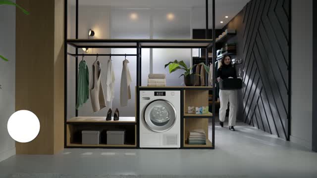 Miele TWV780WP Passion 9kg Heat Pump Dryer – M Touch Display, SteamCare, SilenceDrum, FragranceDos², Smart App Control-5