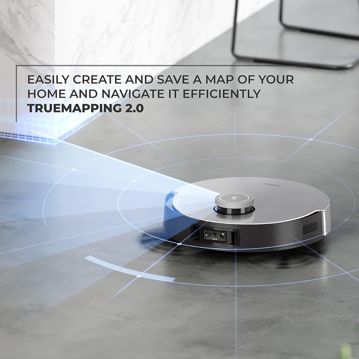 ECOVACS DEEBOT X1 OMNI Robot Vacuum Cleaner & Mop with All-in-One OMNI Station – 5000Pa Suction, AIVI™ 3D, TrueMapping 2.0, YIKO Voice Assistant-6