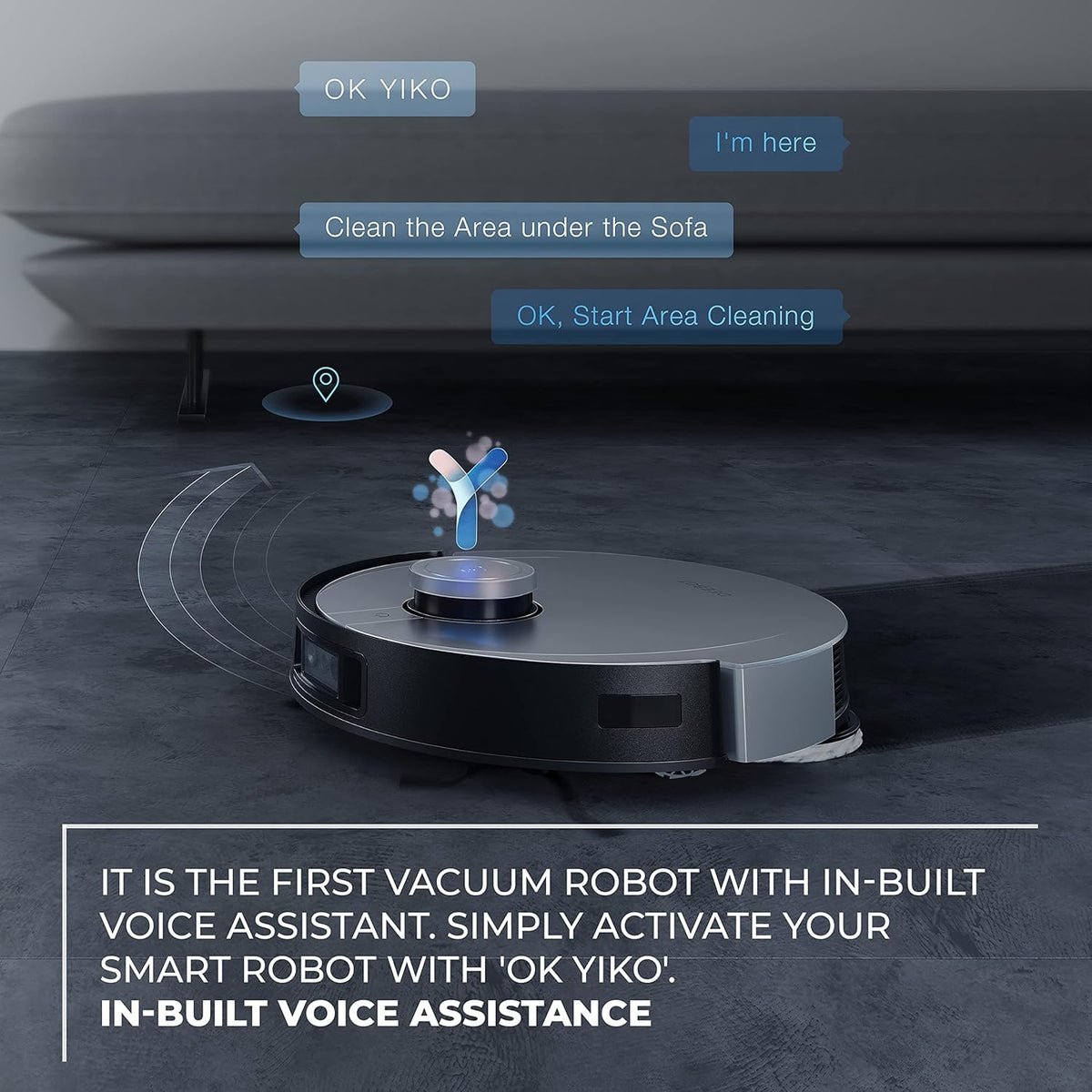 ECOVACS DEEBOT X1 OMNI Robot Vacuum Cleaner & Mop with All-in-One OMNI Station – 5000Pa Suction, AIVI™ 3D, TrueMapping 2.0, YIKO Voice Assistant-7