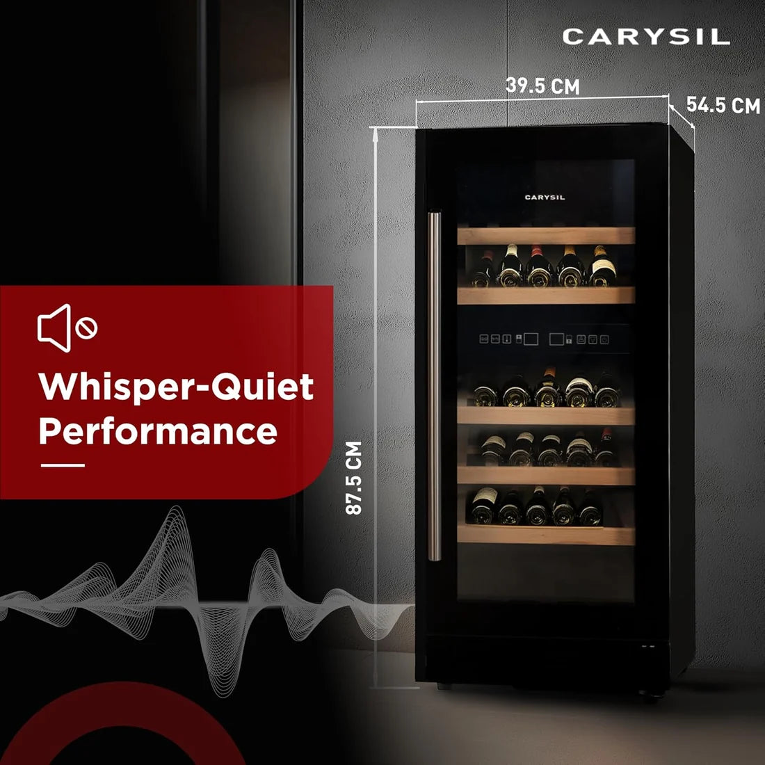 Carysil Wine Chiller – 31 Bottles-5
