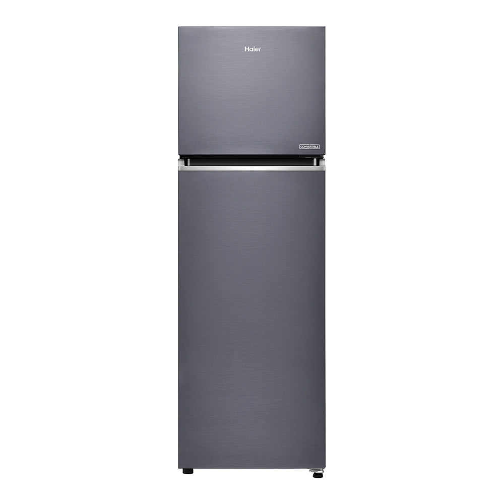 Haier 268L 2 Star Graphite Black Double Door Refrigerator  (HRF-3182IBGKA-P)