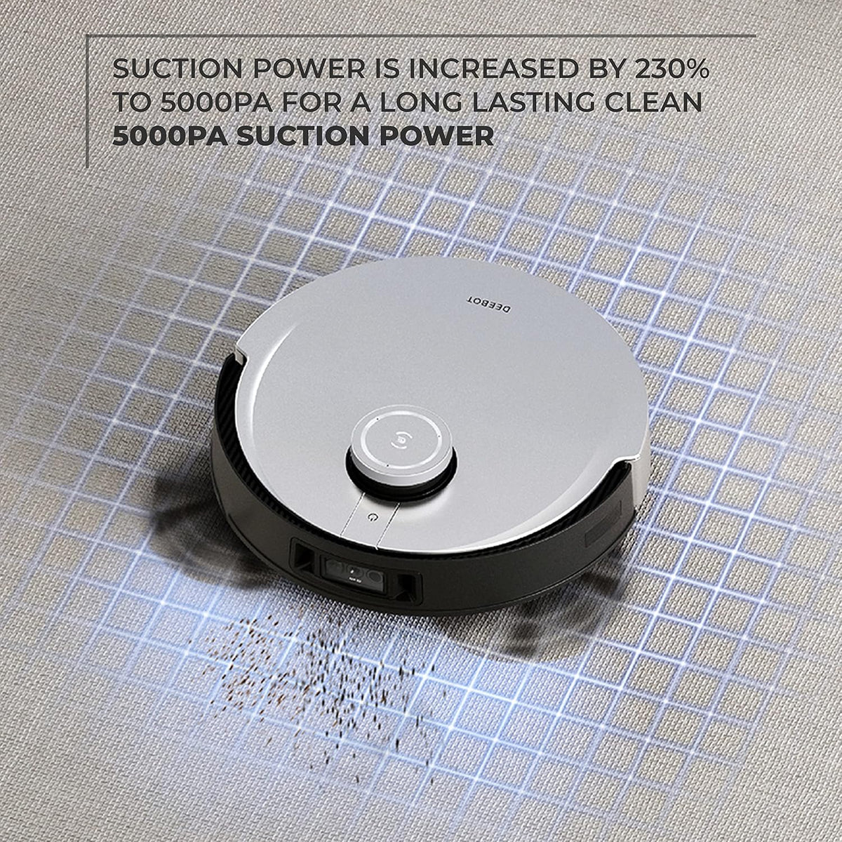ECOVACS DEEBOT X1 OMNI Robot Vacuum Cleaner & Mop with All-in-One OMNI Station – 5000Pa Suction, AIVI™ 3D, TrueMapping 2.0, YIKO Voice Assistant-8