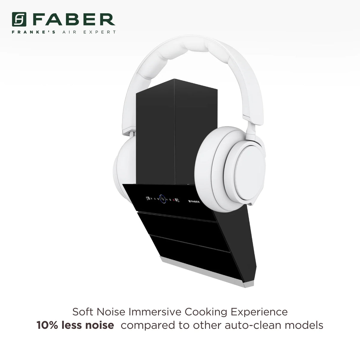 Faber Comet BLDC FL HC BK  Wall-Mounted Chimney – 1500 m³/hr Suction, BLDC Motor, Auto-Clean & Gesture Control-12