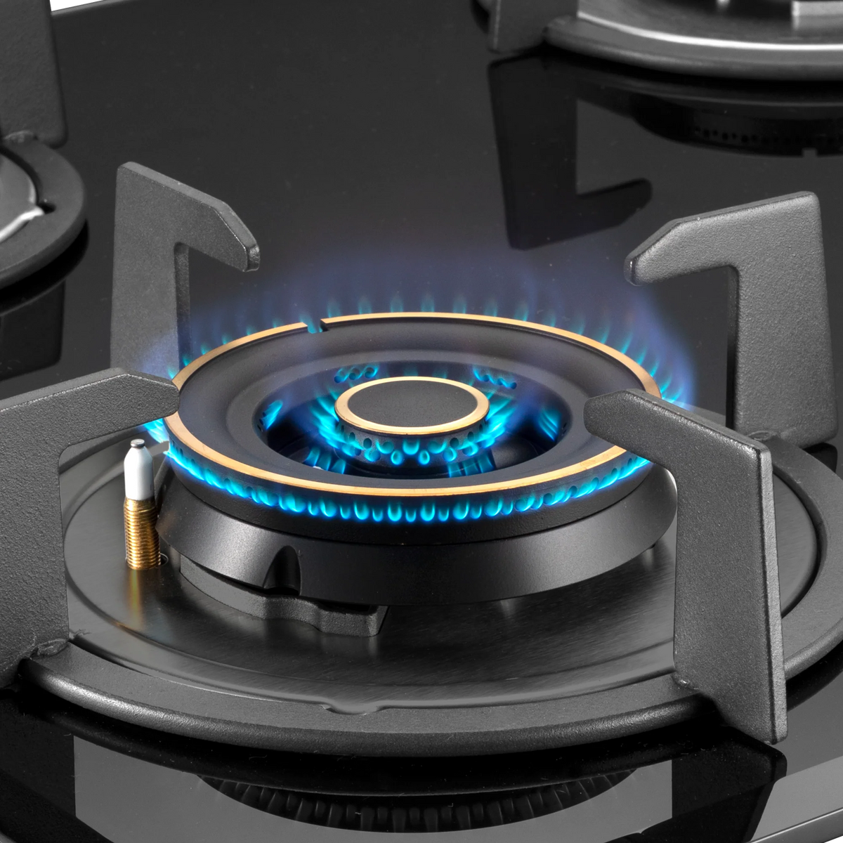 KAFF ALNF 603 – Built-in Hob, 3 High Efficiency Heavy Duty Brass Burners with Full FFD, Auto Electric Ignition, 60 cm-7
