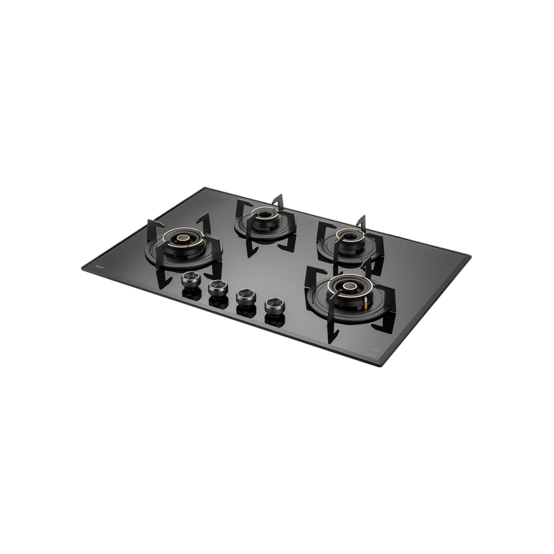 KAFF ALNF 784 – 78 cm Built-In Hob with 4 Heavy Duty Brass Burners, Full Flame Failure Device, 8mm Tempered Glass & Auto Electric Ignition-1