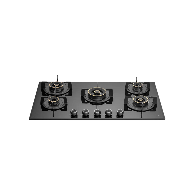 KAFF ALNF 865 – 86 cm Built-In Hob with 5 Heavy Duty Brass Burners, Full Flame Failure Device, 8mm Tempered Glass with Beveled Edges & Auto Electric Ignition-3