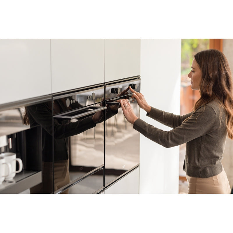 Franke Mythos FMY 98 P BK Built-in Pyrolytic Oven (73L, Black Glass, A+ Energy, 10 Functions, LCD Display, Self-Cleaning, Soft Close Door)-3