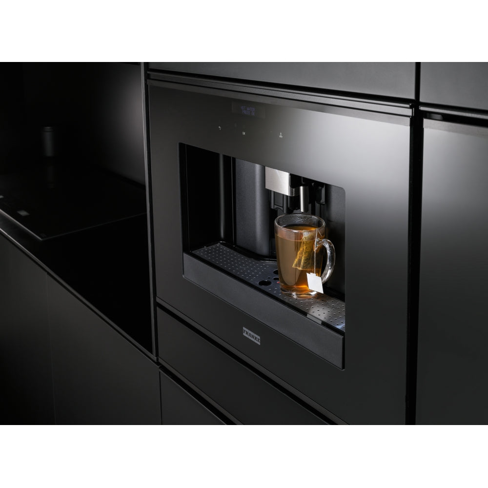 Franke Mythos FMY 45 CM BK Built-in Coffee Machine (Bean to Cup, Milk Frother, LCD Display, 200g Bean Container, Black)-3