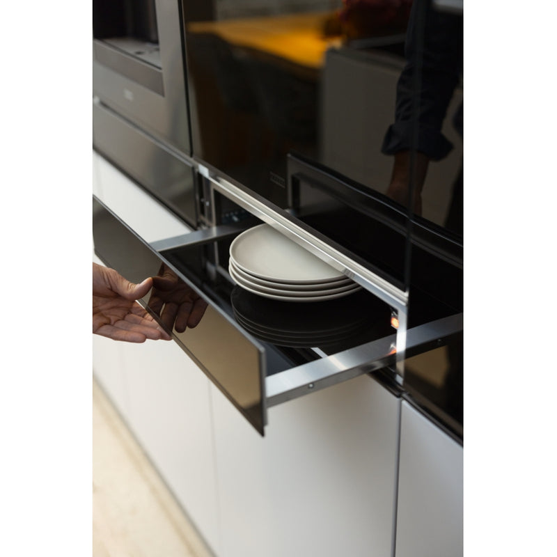 Franke Mythos FMY 14 DRW BK Built-in Warming Drawer (40–75°C, 25kg Load, Push-Push Opening, 16L, Black Glass)-5