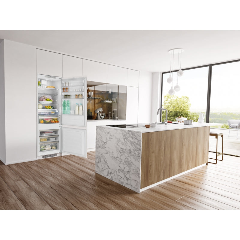 Franke Mythos FCB 400 V NE E Built-in Refrigerator (400L, Bottom Freezer, Fast Cool & Freeze, EasyFrost, 35dB, White)-9