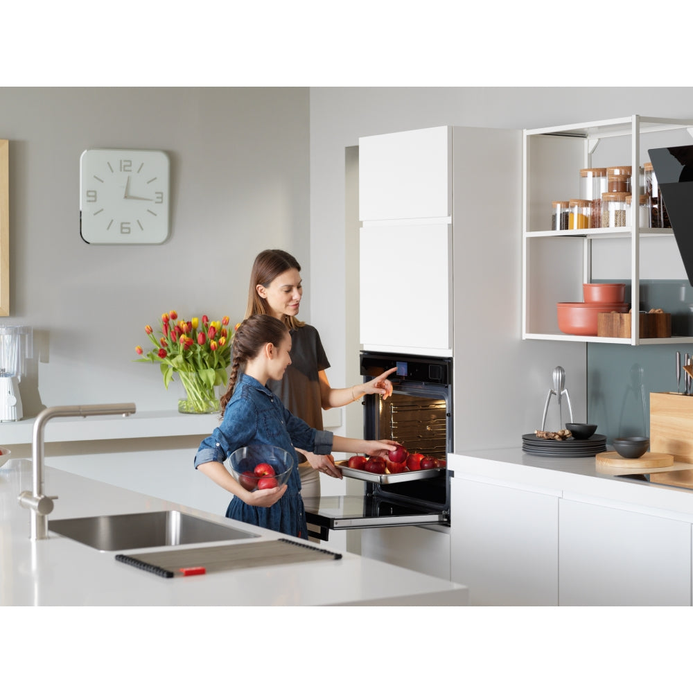 Franke Mythos FMY 99 HS BK Built-in Steam Oven (73L, Full Steam, TFT Touch Display, 19 Functions, CookAssist, Multicooking, A+ Energy, Black Glass)-8