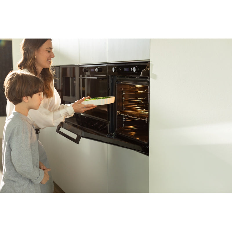Franke Mythos FMY 98 P BK Built-in Pyrolytic Oven (73L, Black Glass, A+ Energy, 10 Functions, LCD Display, Self-Cleaning, Soft Close Door)-7