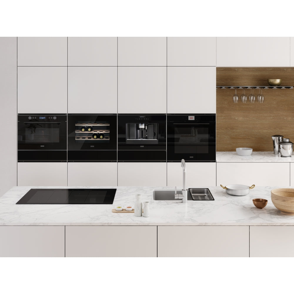 Franke Mythos FMY 24 WCR BK Built-in Wine Cooler (4–18°C, 3 Oak Shelves, Glass Door, Electronic Control, Black)-12