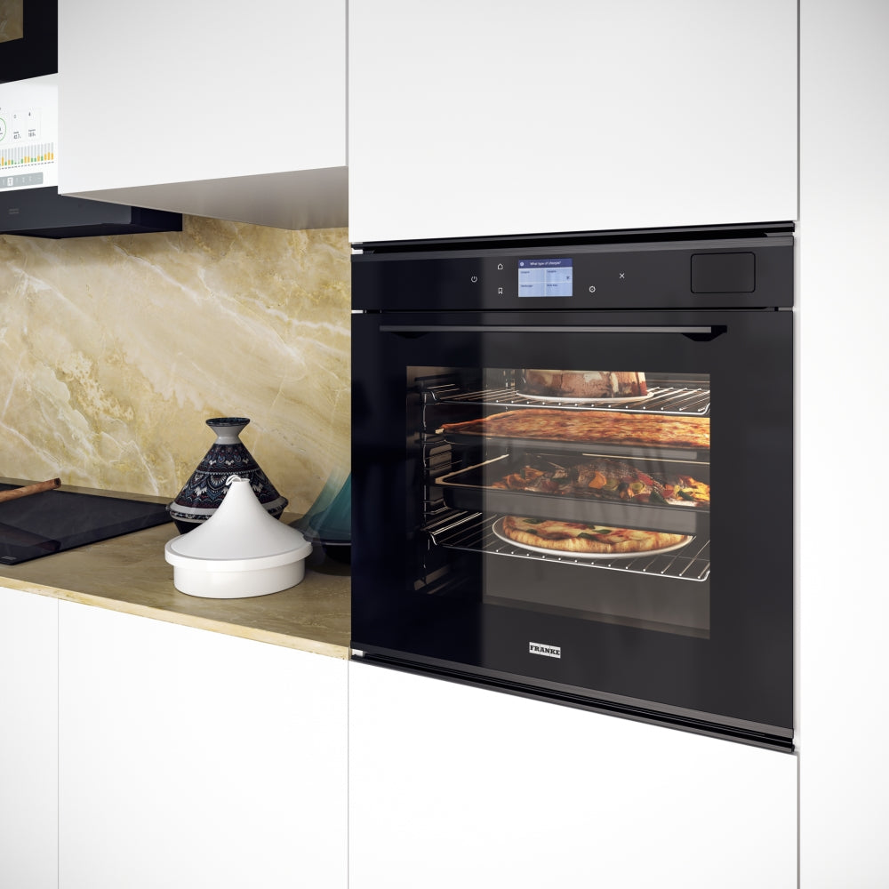 Franke Mythos FMY 99 HS BK Built-in Steam Oven (73L, Full Steam, TFT Touch Display, 19 Functions, CookAssist, Multicooking, A+ Energy, Black Glass)-15