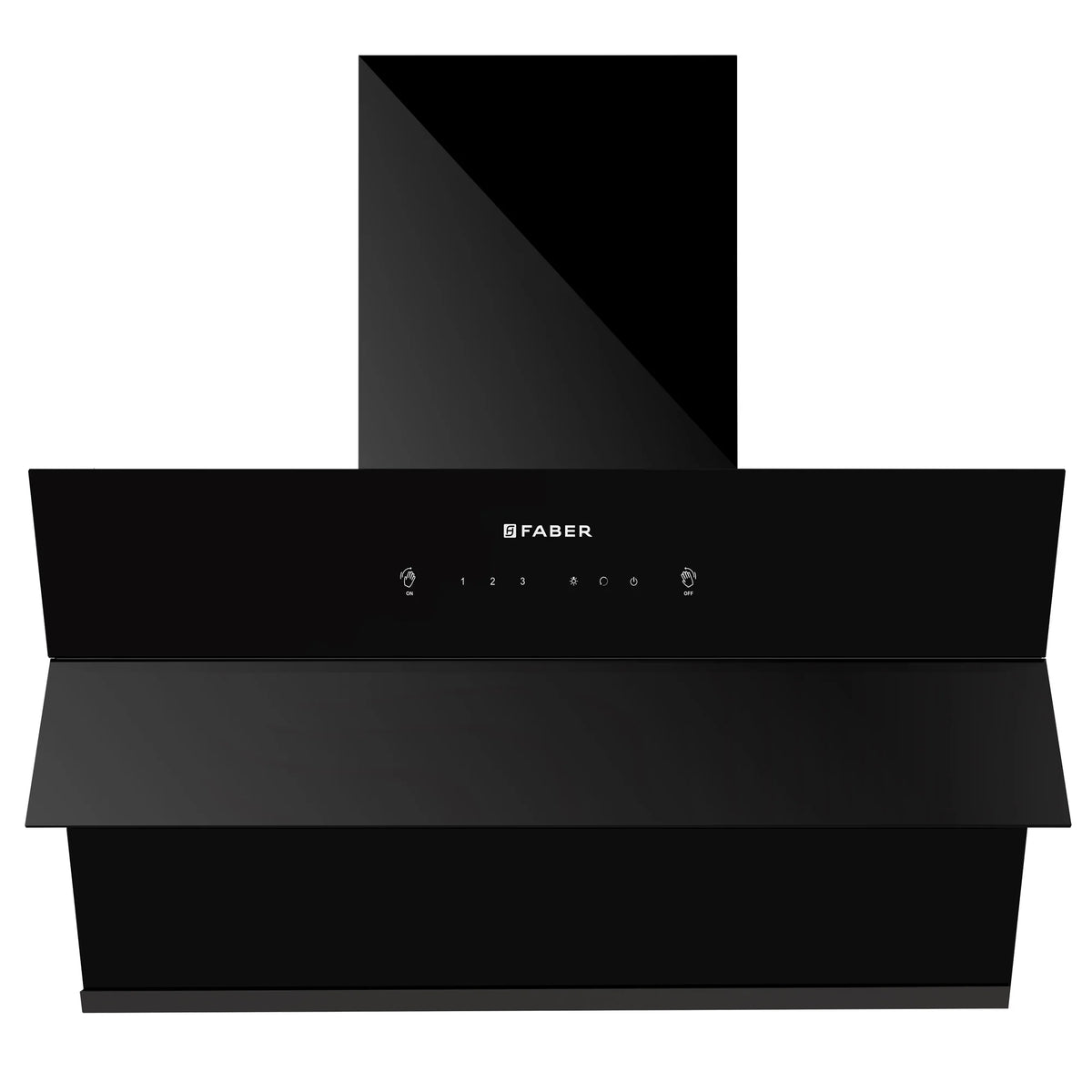 Faber Aries FL HC SC BK IN Wall-Mounted Chimney – 1200 m³/hr Suction, Filterless Auto-Clean & Touch/Gesture Control-4